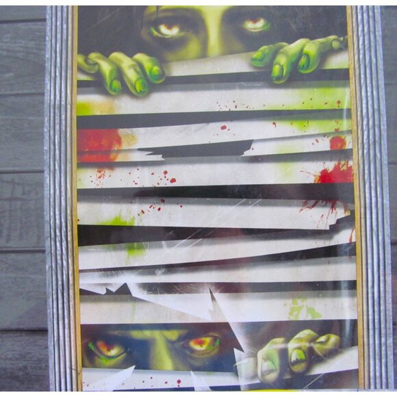 Halloween Horror Eyes 3 Window Magic Decorations Easy to Hang 33.5 x 65 in - Picture 7 of 9